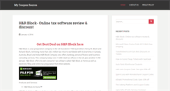 Desktop Screenshot of mycouponsource.net